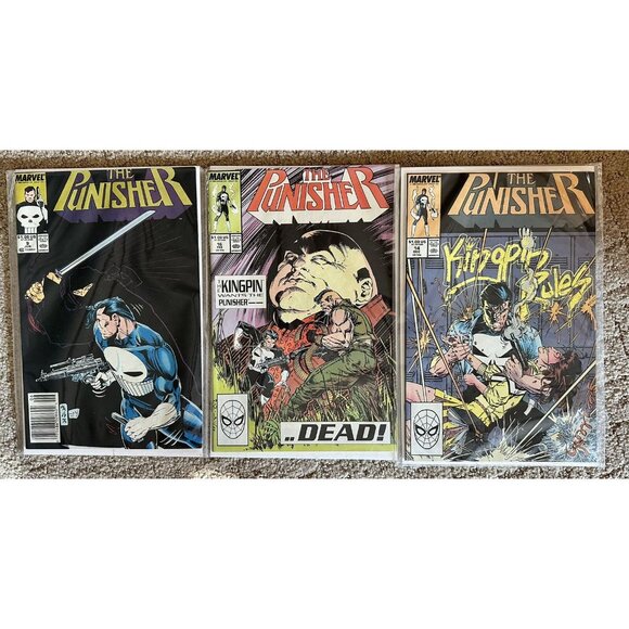 Bundle of 12 Vintage The Punisher Comic Books Excellent Condition 1985 - 1989 - Picture 5 of 5
